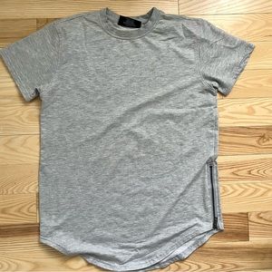 Krisp Grey Mens Shirt